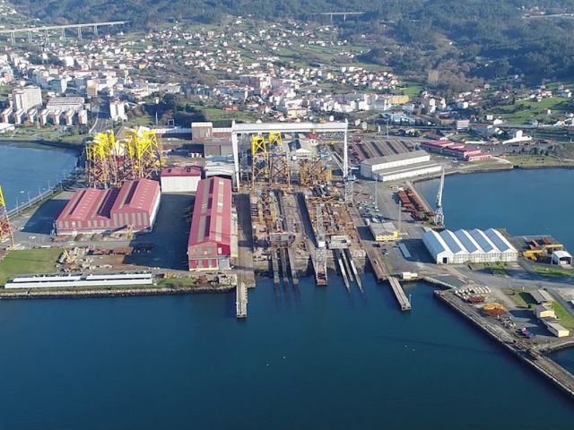 Navantia Seanergies Fene – astillero de Fene (imagen real)